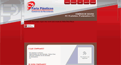 Desktop Screenshot of fariaplasticos.com.br